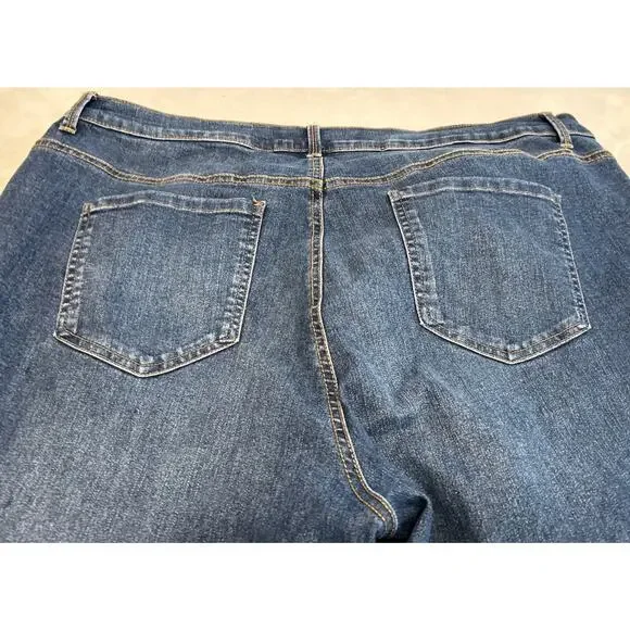 Gloria Vanderbilt Women's Jeans Size 20W Blue Amanda Bootcut Plus Size Denim - Picture 7 of 7